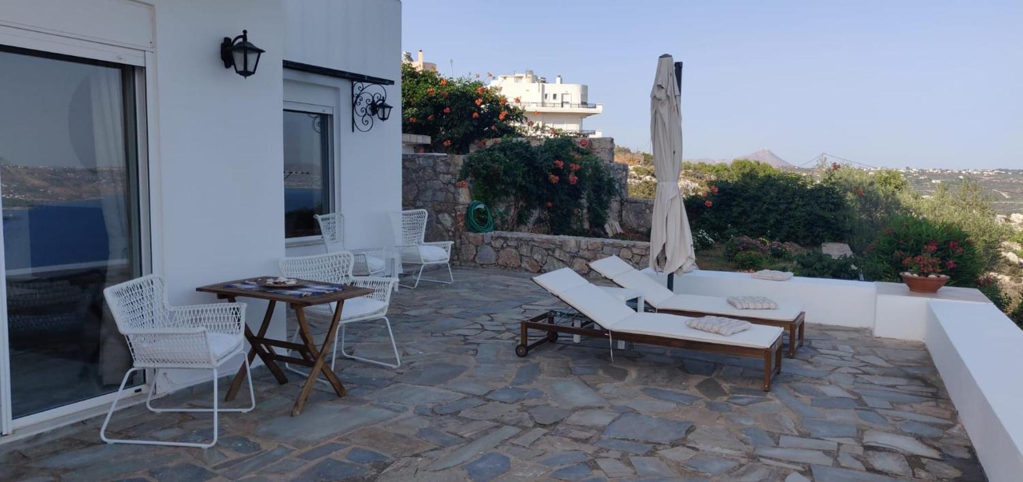 Panoramic Seaview Holiday House Souda Exterior foto